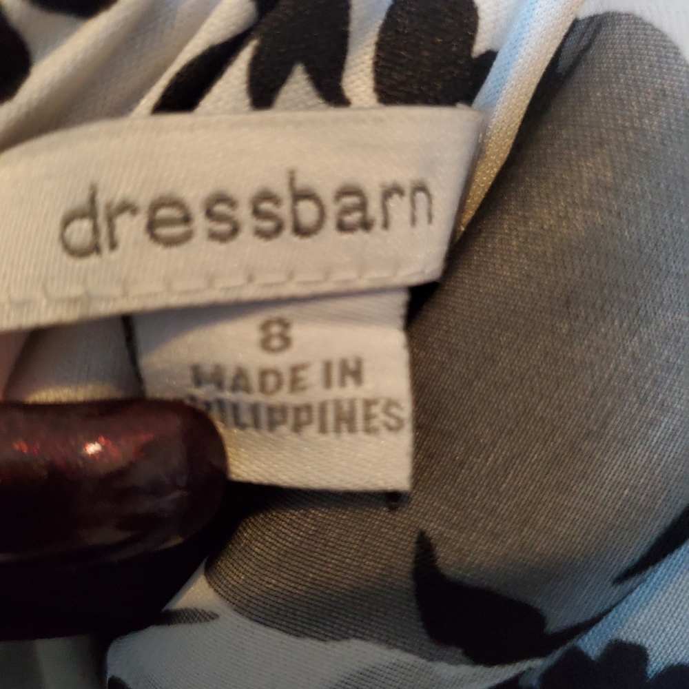 Dressbarn Black and White Dress - Picture 9 of 11